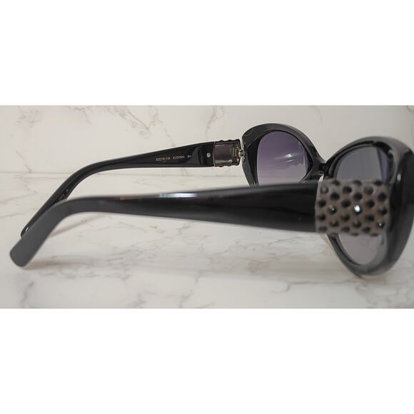 VERA WANG "Eudora" Black Womens Sunglasses - NEW - Picture 3 of 7